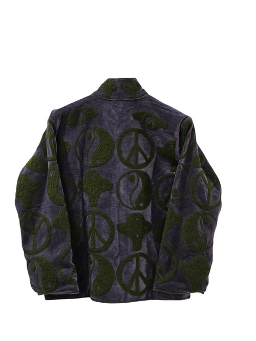 Hand Embroidered Velvet Suzani Unisex Jacket - VT03