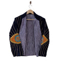 Evil Eye Suzani Embroidered Velvet Jacket Unisex - VT26