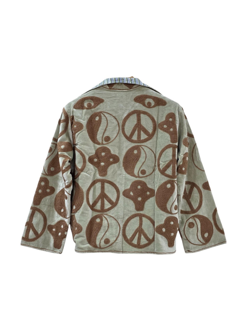 Bohemian Embroidered Suzani Velvet Jacket Unisex - VT04